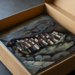 French hill town Roger de La Fresnaye video mockup