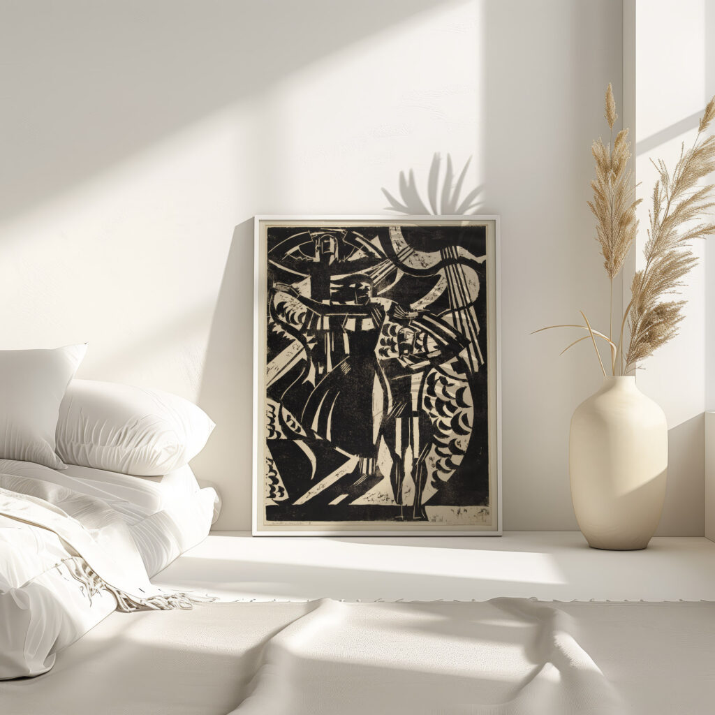Freunde in der Natur II 1920 August Babberger 4 mockup