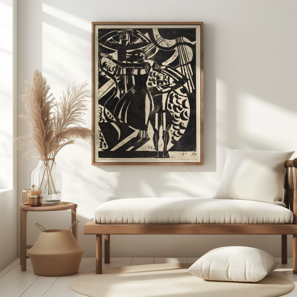 Freunde in der Natur II 1920 August Babberger 5 mockup
