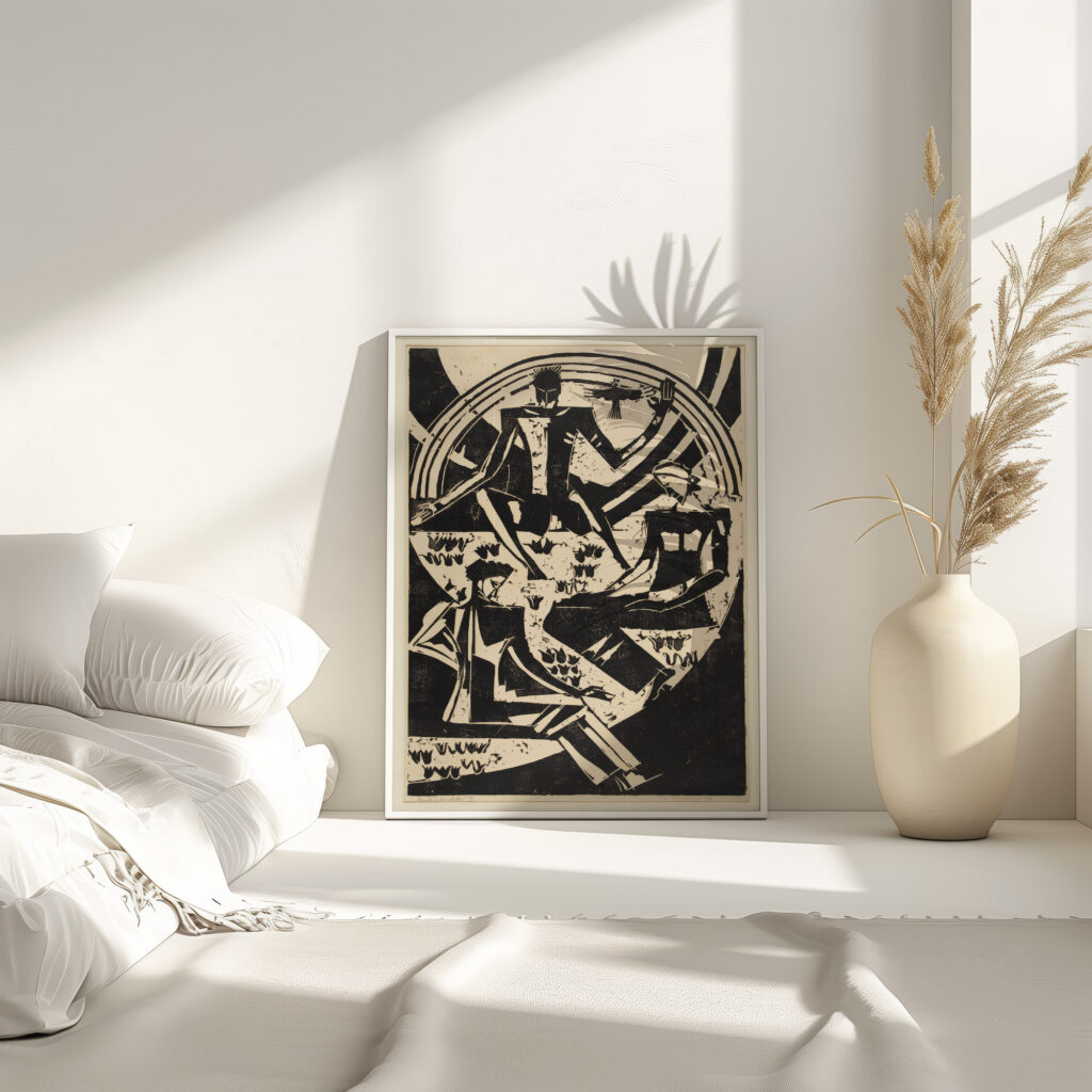 Freunde in der Natur III 1920 August Babberger 4 mockup