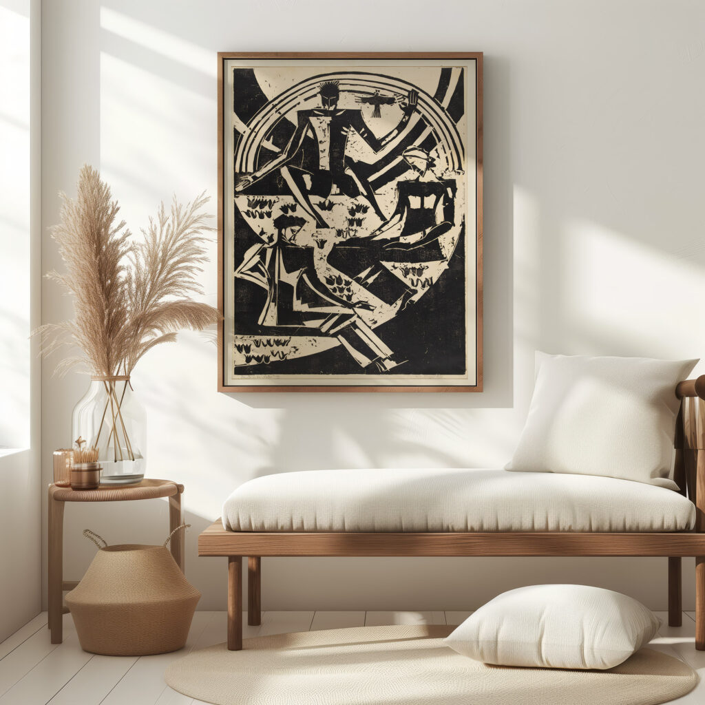 Freunde in der Natur III 1920 August Babberger 5 mockup