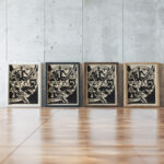 Freunde in der Natur III 1920 August Babberger framed posters mockup