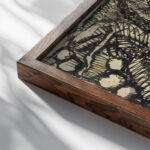 Fries ca 1923 1930 Louis Soutter close up dark wood mockup