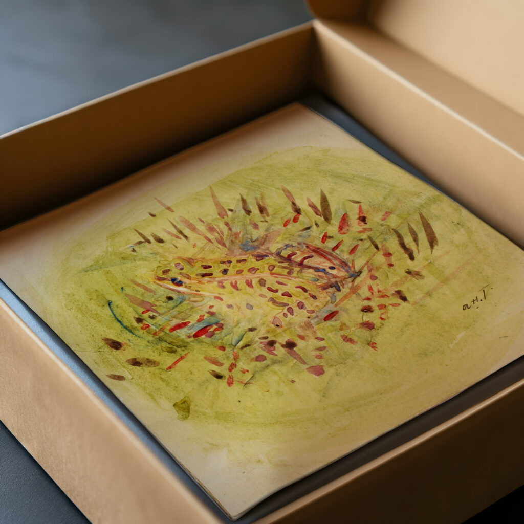 Frog ca. 1910 1915 Abbott Handerson Thayer video mockup