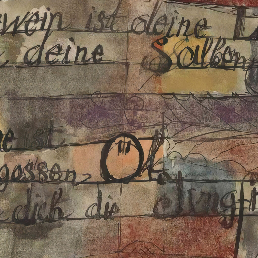 From the Song of Songs Version II. 1921 Paul Klee 8 mockup