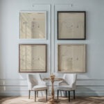 Fruchtestilleben Still life with fruit 1928 Paul Klee framed posters mockup