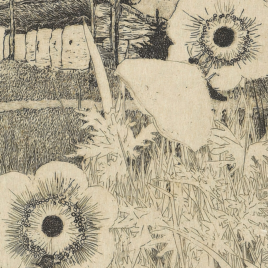 Fruhlingsblumen 1899 Heinrich Vogeler 8 mockup