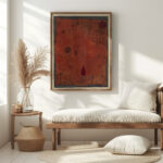 Fruits on Red 1930 Paul Klee 5 mockup