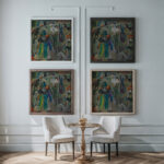 Gadebillede 1932 John Christensen framed posters mockup