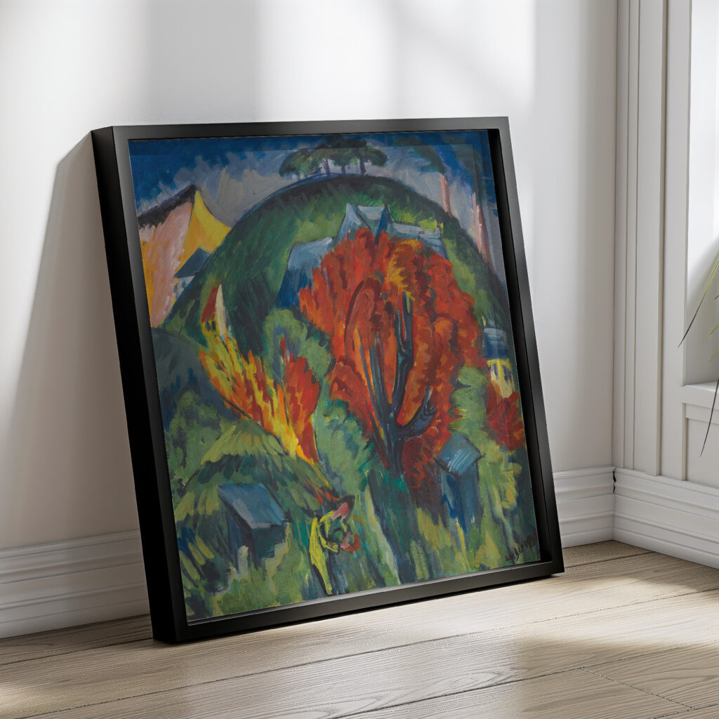 Galgenberg In Jena 1915 16 Ernst Ludwig Kirchner 4 mockup