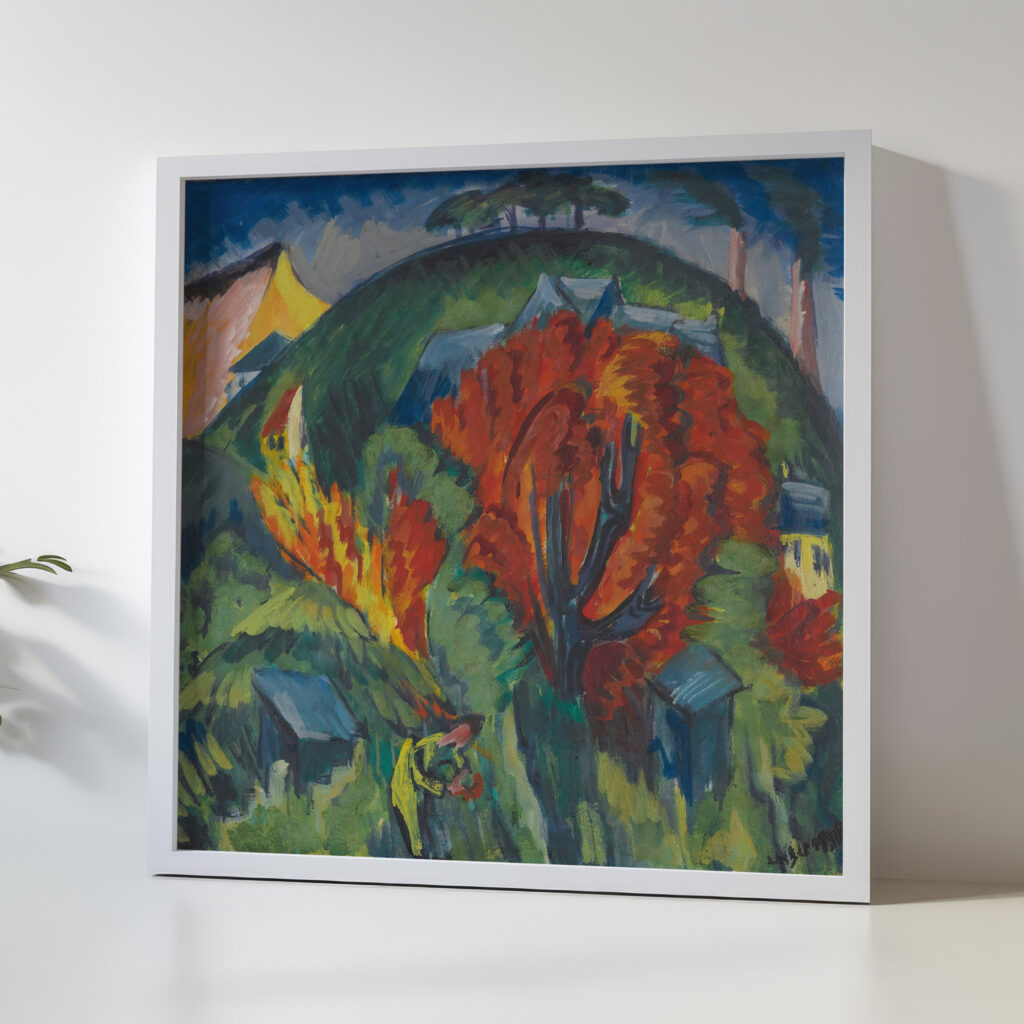 Galgenberg In Jena 1915 16 Ernst Ludwig Kirchner 5 mockup