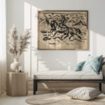 Galloping horses 1930 1945 Arnold Peter Weisz Kubincan 5 mockup