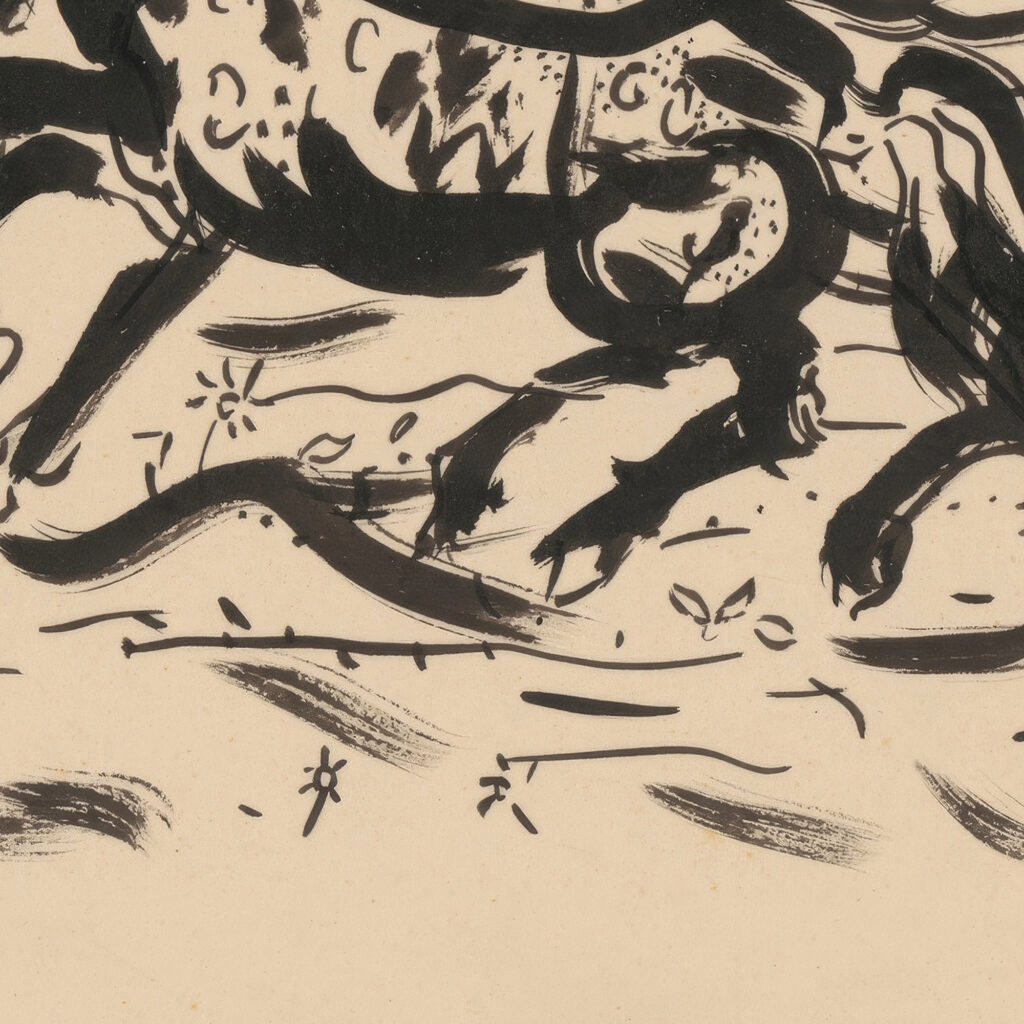 Galloping horses 1930 1945 Arnold Peter Weisz Kubincan 8 mockup