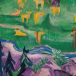 Galtviehweide 1918 1919 Ernst Ludwig Kirchner 8 mockup