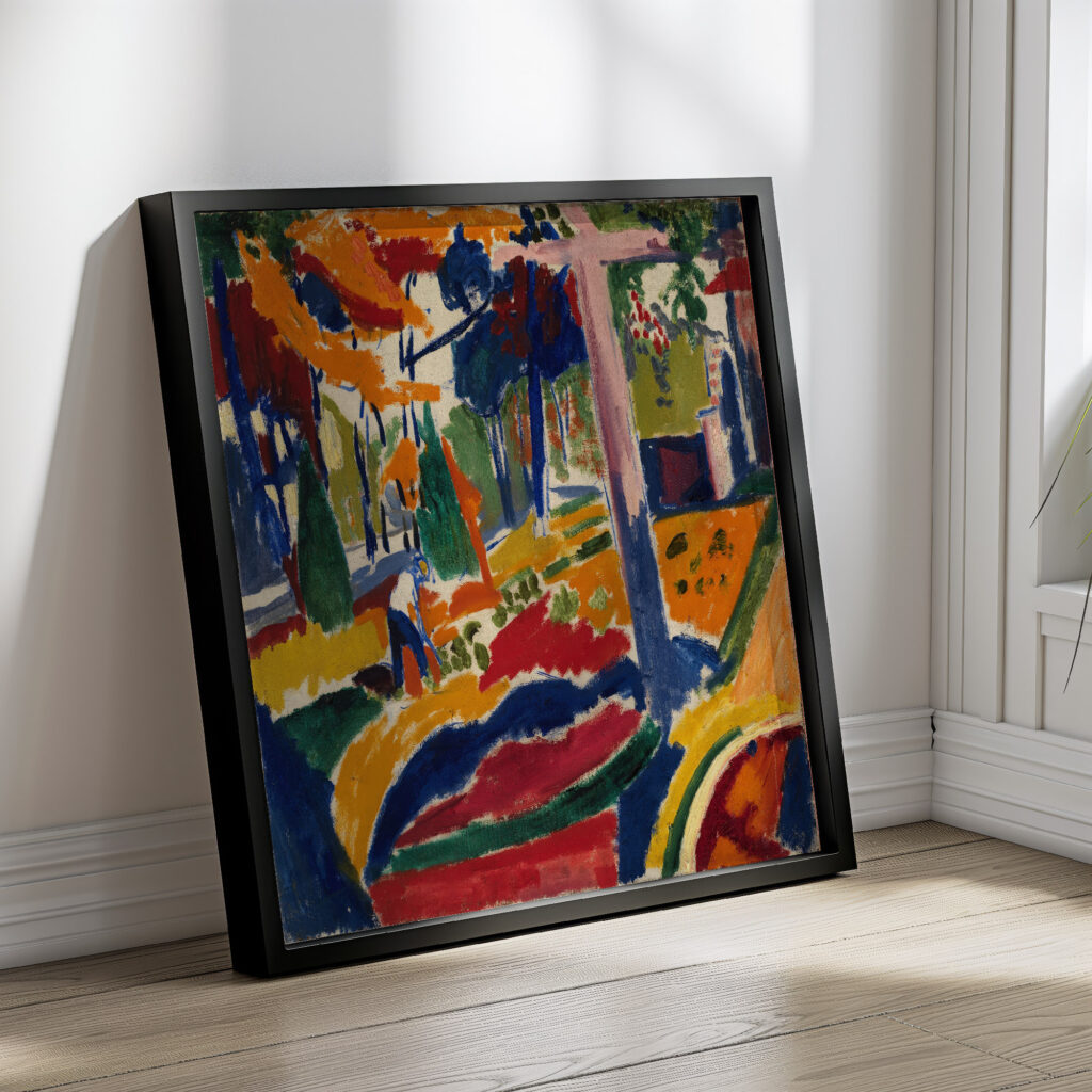 Garden ca. 1915 Henry Lyman Sayen 4 mockup