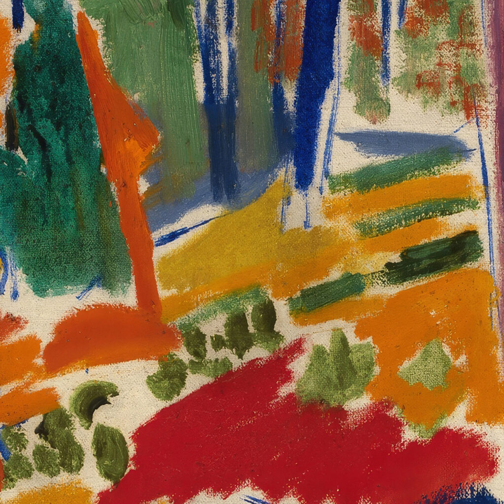 Garden ca. 1915 Henry Lyman Sayen 8 mockup