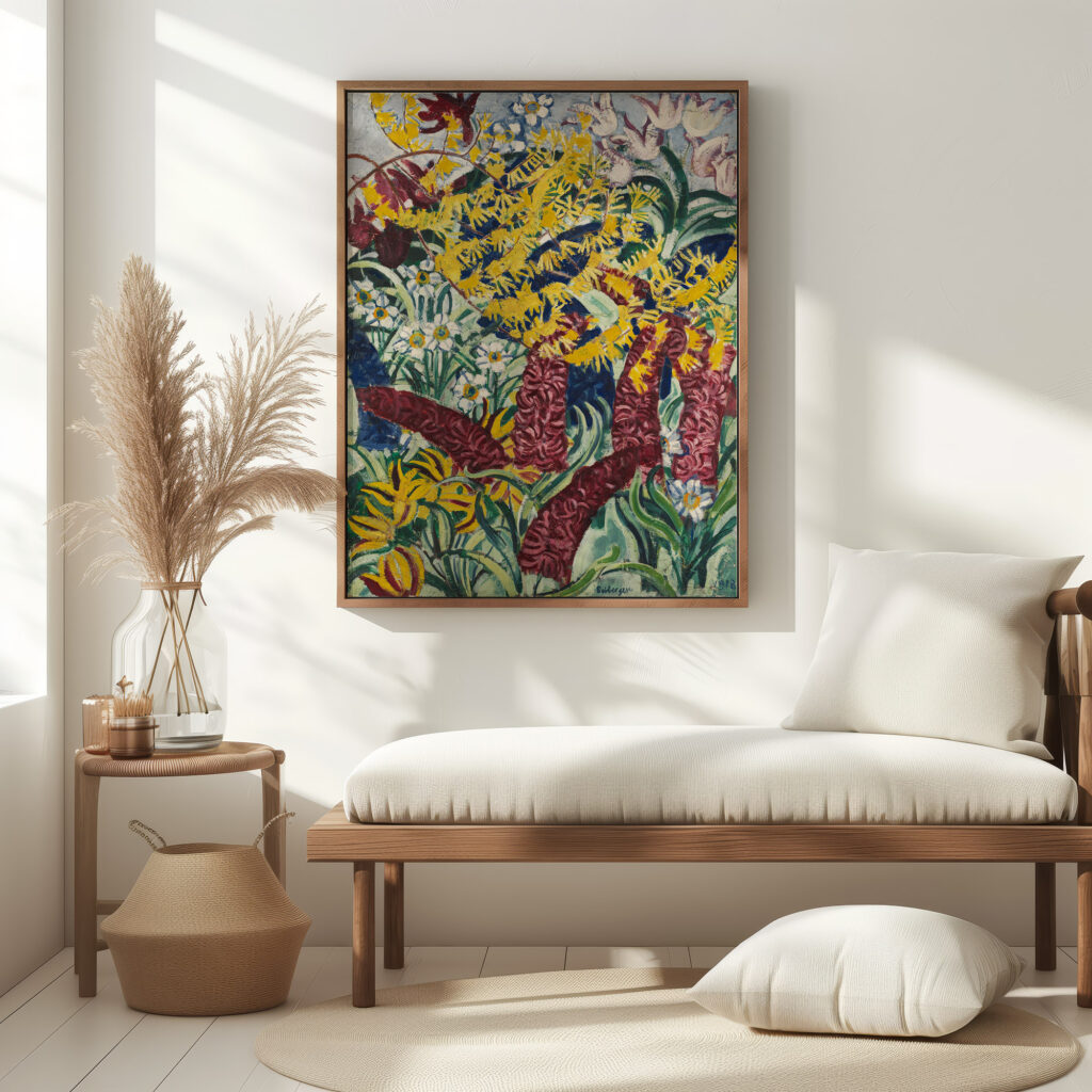 Gartenblumen I 1918 August Babberger 5 mockup