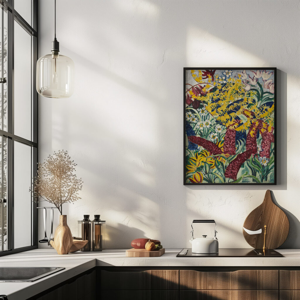 Gartenblumen I 1918 August Babberger 6 mockup