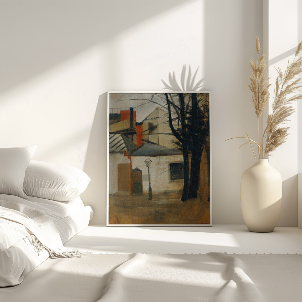 Gassenwinkel 1911 Oskar Schlemmer 4 mockup