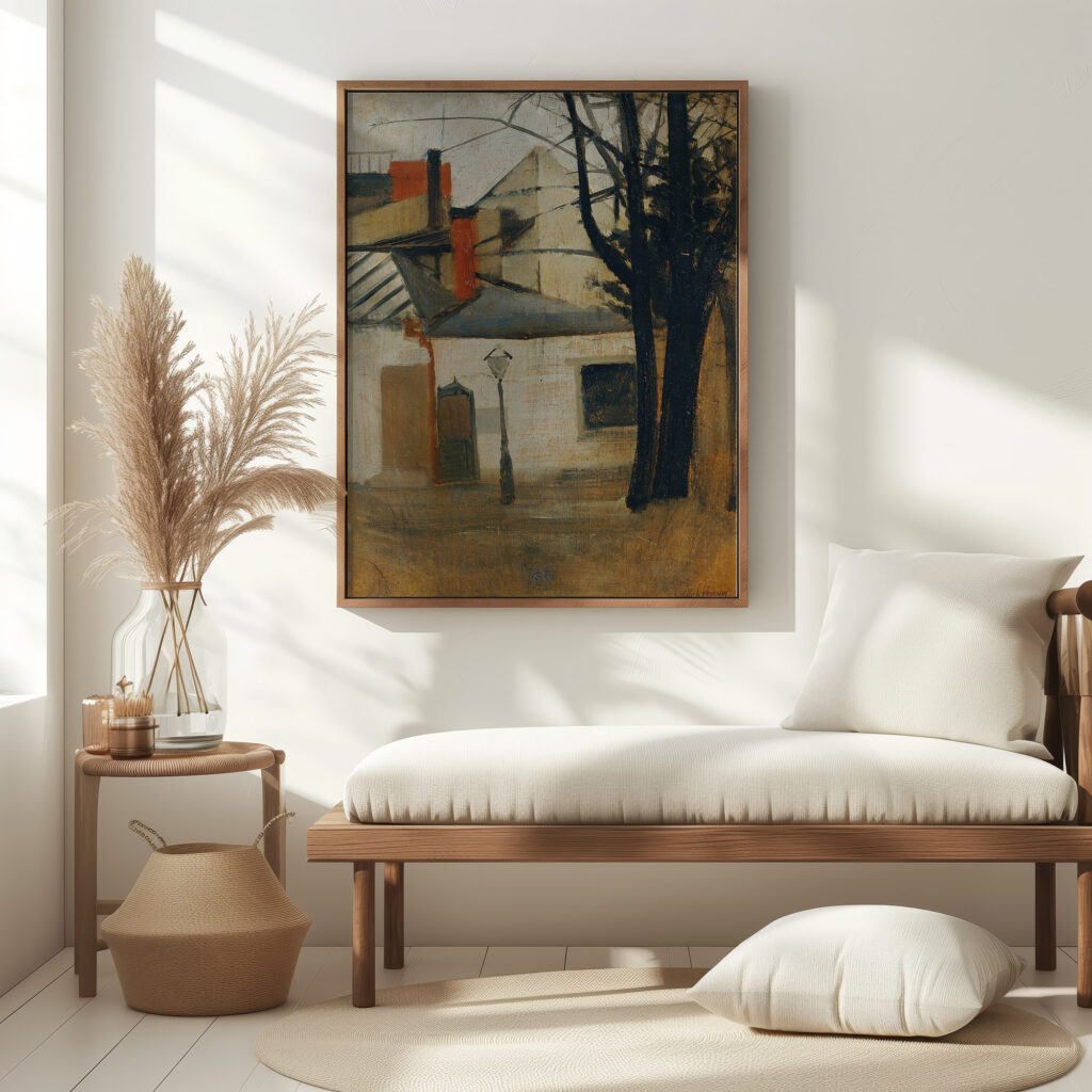 Gassenwinkel 1911 Oskar Schlemmer 5 mockup