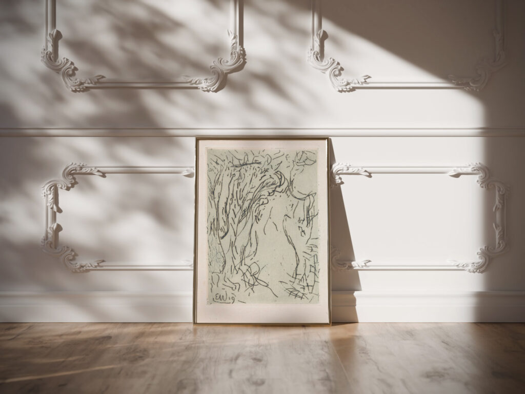 Geabstraheerd bosgezicht 1919 Erich Wichmann 1 video mockup