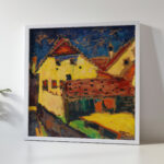 Gelbe Hauser 1909 Alexej von Jawlensky 5 mockup