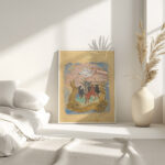 Gelukwens bij de geboorte van Juliana Bellaar Spruyt 1935 05 13 Leo Gestel 4 mockup