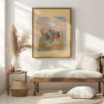 Gelukwens bij de geboorte van Juliana Bellaar Spruyt 1935 05 13 Leo Gestel 5 mockup