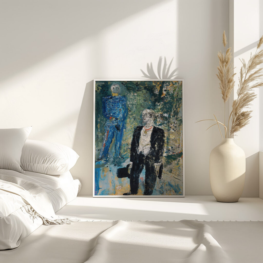 General und Herr im Frack 1931 1933 Wilhelm Thony 4 mockup