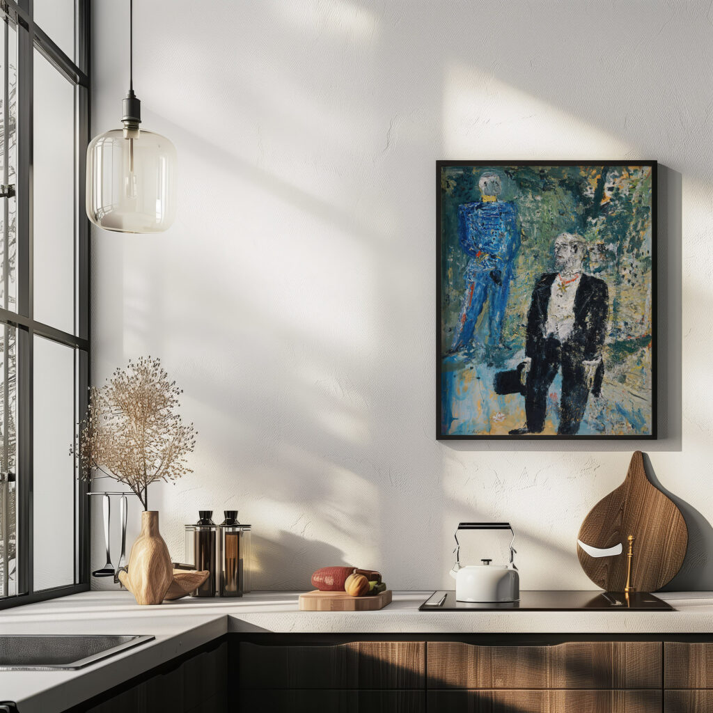 General und Herr im Frack 1931 1933 Wilhelm Thony 6 mockup