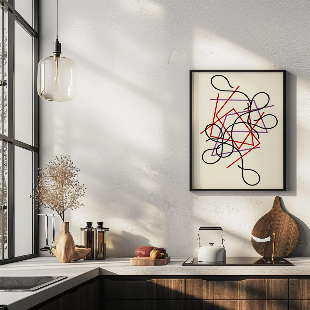 Geometric and wavy lines 2014 Myriam Thyes 6 mockup