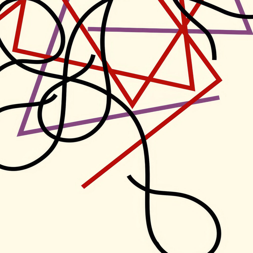 Geometric and wavy lines 2014 Myriam Thyes 8 mockup