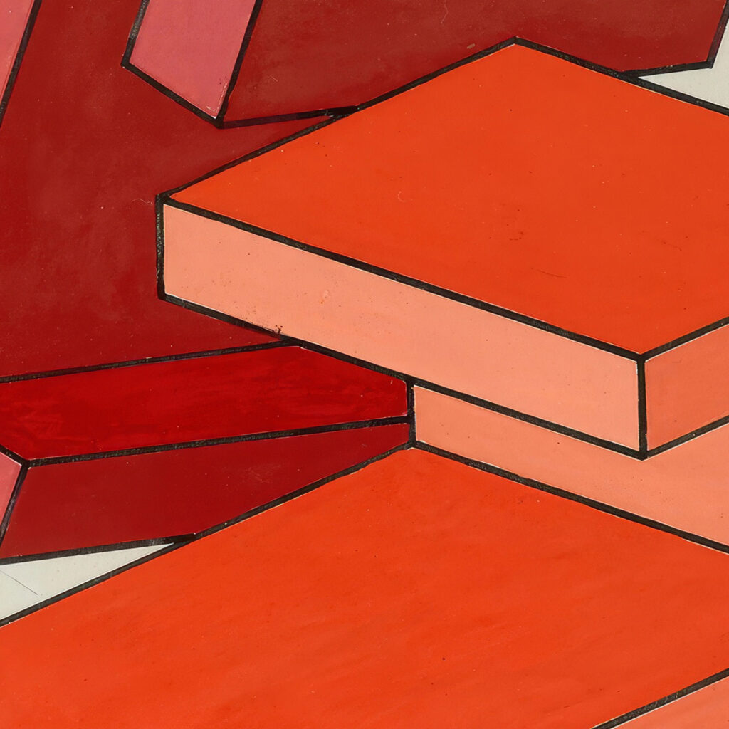 Geometric composition Yakov Chernikhov 2 8 mockup