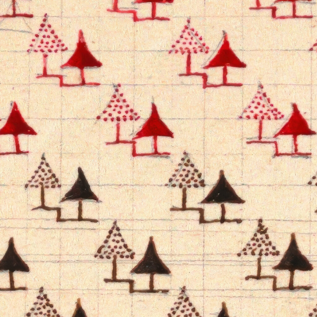 Geometric design for printed textile 1800–1818 Unknown 8 mockup