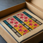 Geometric design for printed textile I 1800–1818 Unknown video mockup