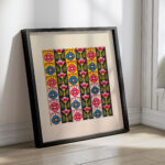 Geometric design for printed textile II 1800–1818 Unknown 4 mockup