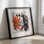 Gerichtsszene aus Shaws heiliger Johanna 1925 Ernst Ludwig Kirchner 4 mockup