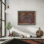 Geschopf aus der Moor Gegend D Creature of the Moorland D 1939 Paul Klee 6 mockup