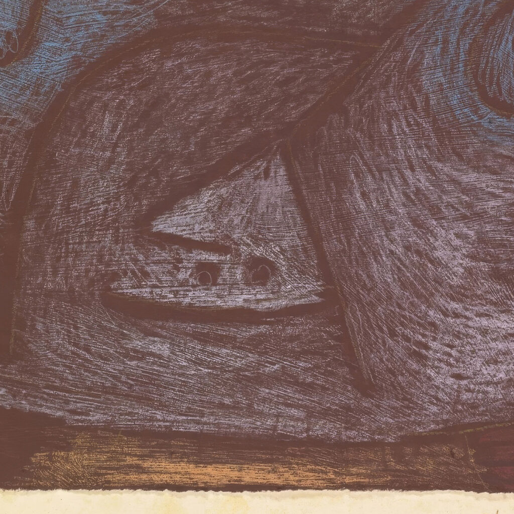 Geschopf aus der Moor Gegend D Creature of the Moorland D 1939 Paul Klee 8 mockup