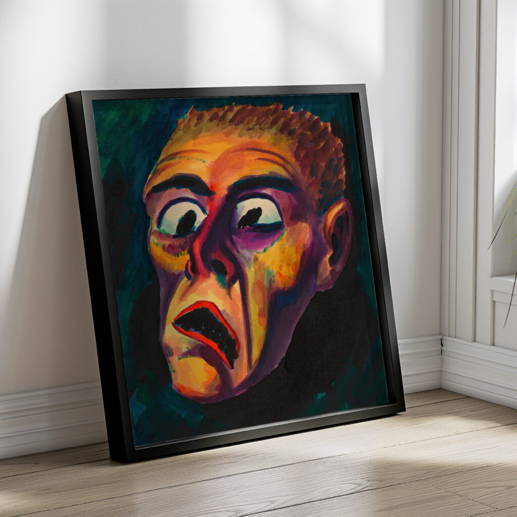 Gesicht around 1928 Karl Wiener 4 mockup