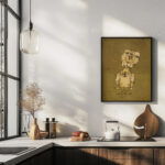 Gespenst eines Genies Ghost of a Genius 1922 Paul Klee 6 mockup