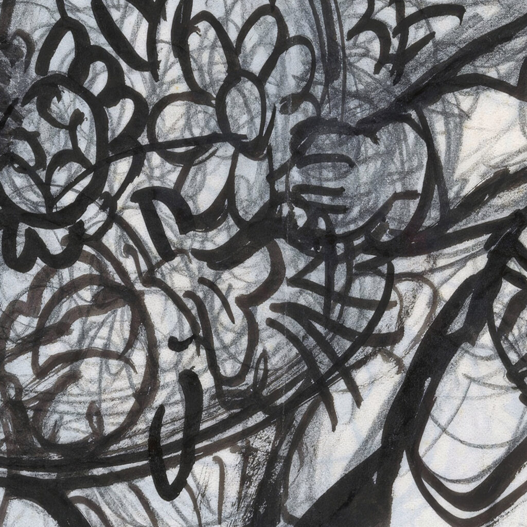 Gestel en vrouw met bloemstuk voor Paul Fierens 1937 Leo Gestel 8 mockup