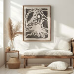 Gestileerde zonnebloem 1906 Reijer Stolk 5 mockup