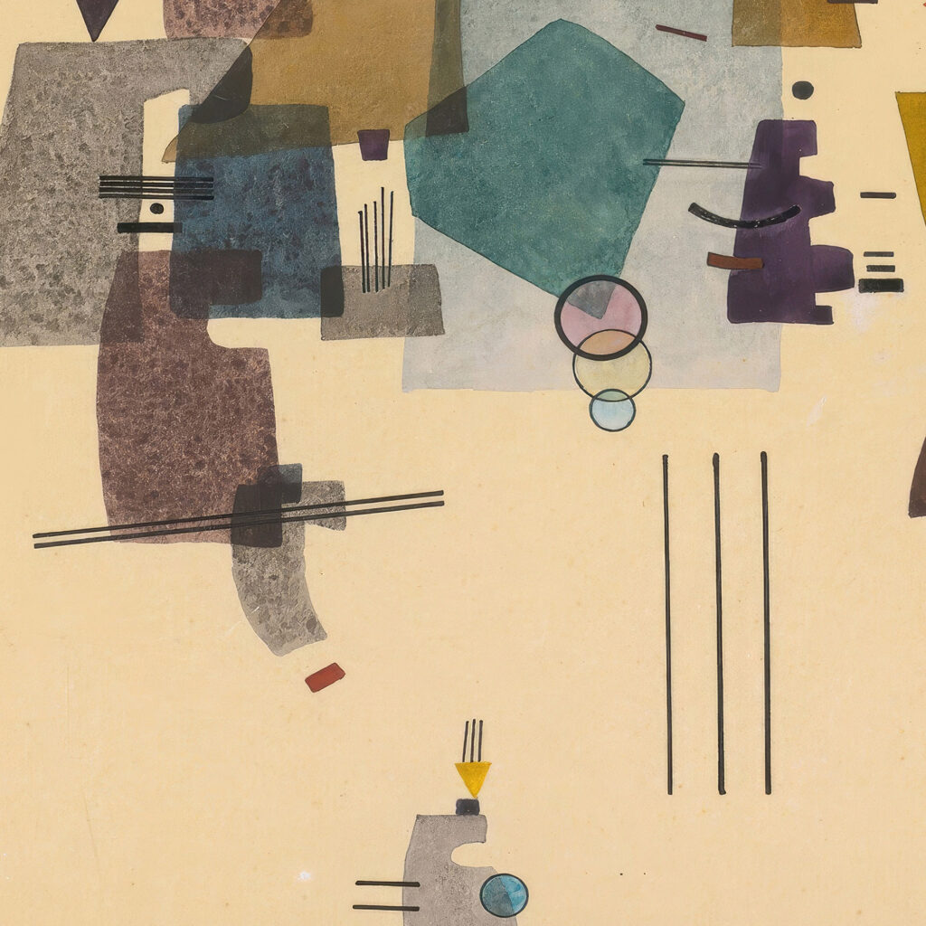 Gewarmtes Kuhl Warmed Cool 1924 Wassily Kandinsky 1 8 mockup