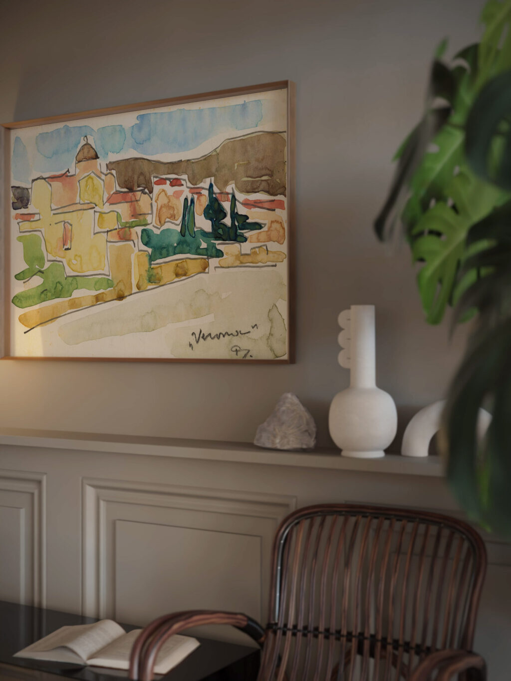 Gezicht op Verona 1906 Reijer Stolk video mockup