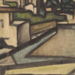 Gezicht op een Italiaanse stad 1920 Reijer Stolk 8 mockup