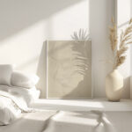 Gezicht van een vrouw met gesloten ogen 1906 Reijer Stolk 4 mockup