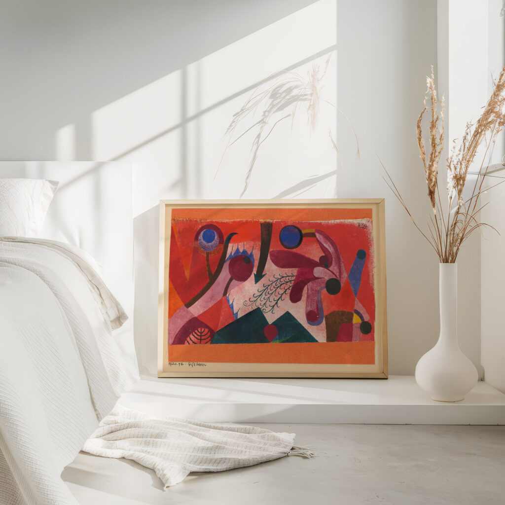 Giftbeeren Poisonous Berries 1920 Paul Klee 4 mockup