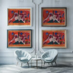 Giftbeeren Poisonous Berries 1920 Paul Klee framed posters mockup