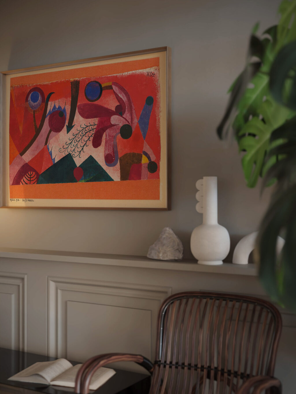 Giftbeeren Poisonous Berries 1920 Paul Klee video mockup